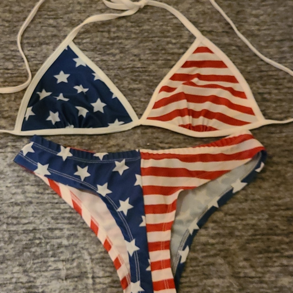 Star Spangled bikini  size Med